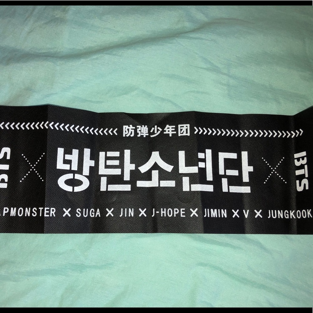 BTS FABRIC BANNER